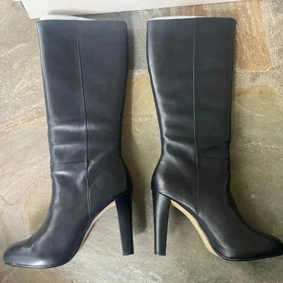 Banana Republic Black Heeled Boots| Size 10 - Picture 4 of 13